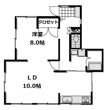 羽沢3丁目貸家の物件間取画像